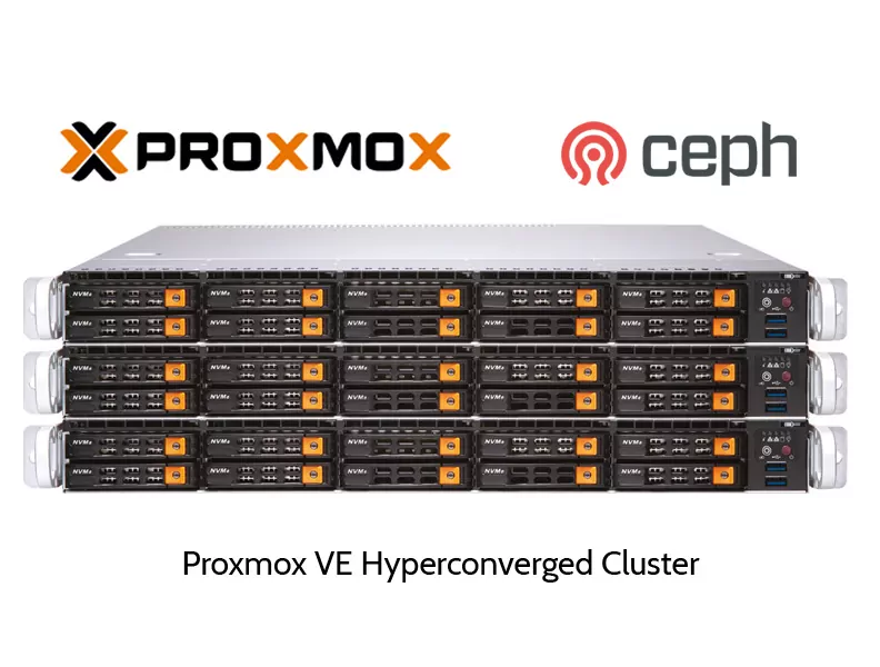 Proxmox Hyper Converged Cluster